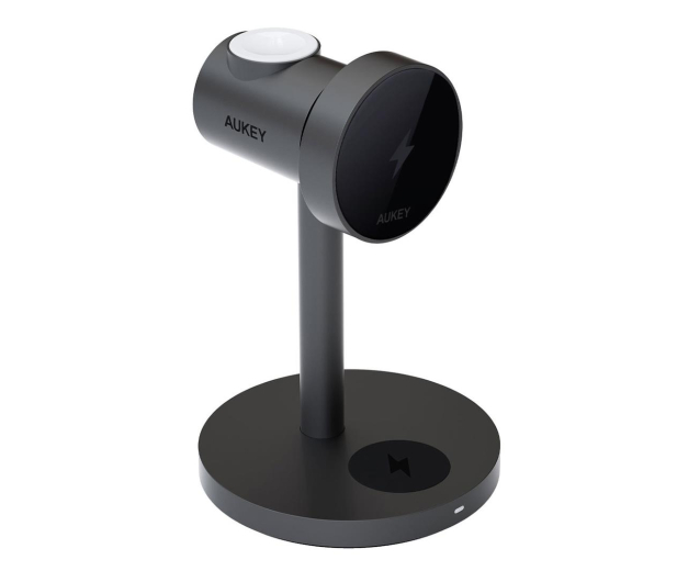 Aukey Ładowarka indukcyjna 3w1 Qi2.0 15W - 1277228 - zdjęcie